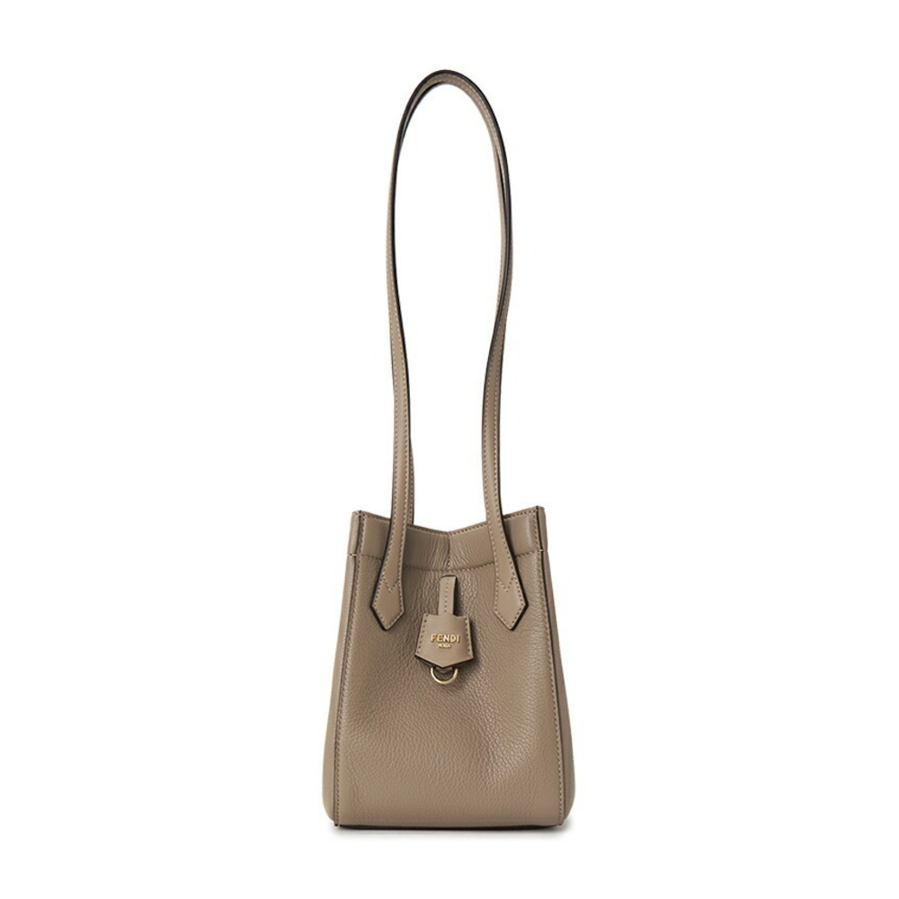 FENDI Shoulder Bag Origami Bag Tan